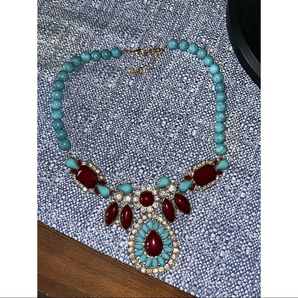 Turquoise Statement Necklace